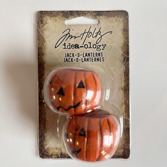 Tim Holtz idea-ology Halloween Jack-O-Lanterns, TH94439 - Picture 1 of 2